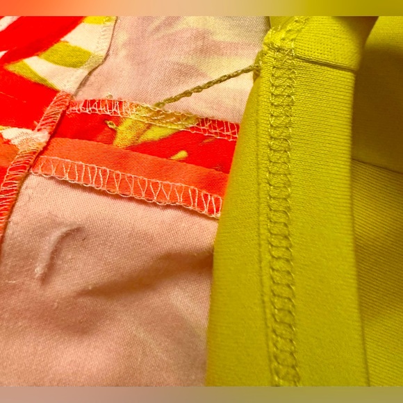 TAHARI “Arthur S. Levine!”Hawaiian Flowers🌺Sundress! Red/grn/Size-10 - Picture 13 of 13